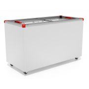 МОРОЗИЛЬНИК «GELLAR - FG 400С КРАСНЫЙ» Объем 380л, габариты (ш*г*в): 120х60х84 см