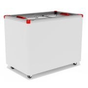 МОРОЗИЛЬНИК «GELLAR - FG 350С КРАСНЫЙ» Объем 310л, габариты (ш*г*в): 100х60х84 см