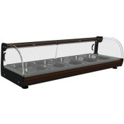 ВИТРИНА ТЕПЛОВАЯ «CARBOMA-ВТ-1,0» (до +60 С) Размеры (ДхГхВ), мм: 1015х370х285