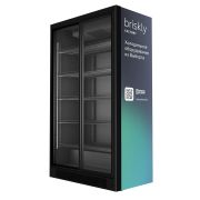 ХОЛОДИЛЬНЫЙ ШКАФ «BRISKLY Smart 11 Slide» RAL 7024 (+2; +8 С) размеры: 1195x737x2055 мм